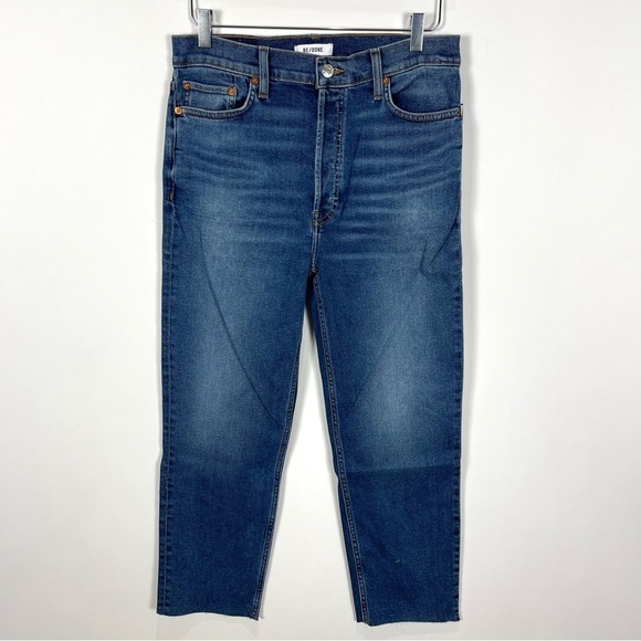 RE/DONE 70s Stove Pipe Jeans - Picture 1 of 7